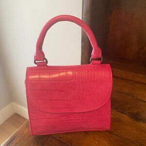 "DIANA" WOMEN'S TOP HANDLE  & CROSSBODY BAG - BARBIE CORE HOT PINK